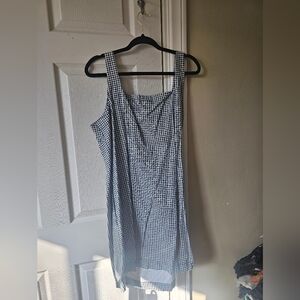 Black and White Checkered Dress